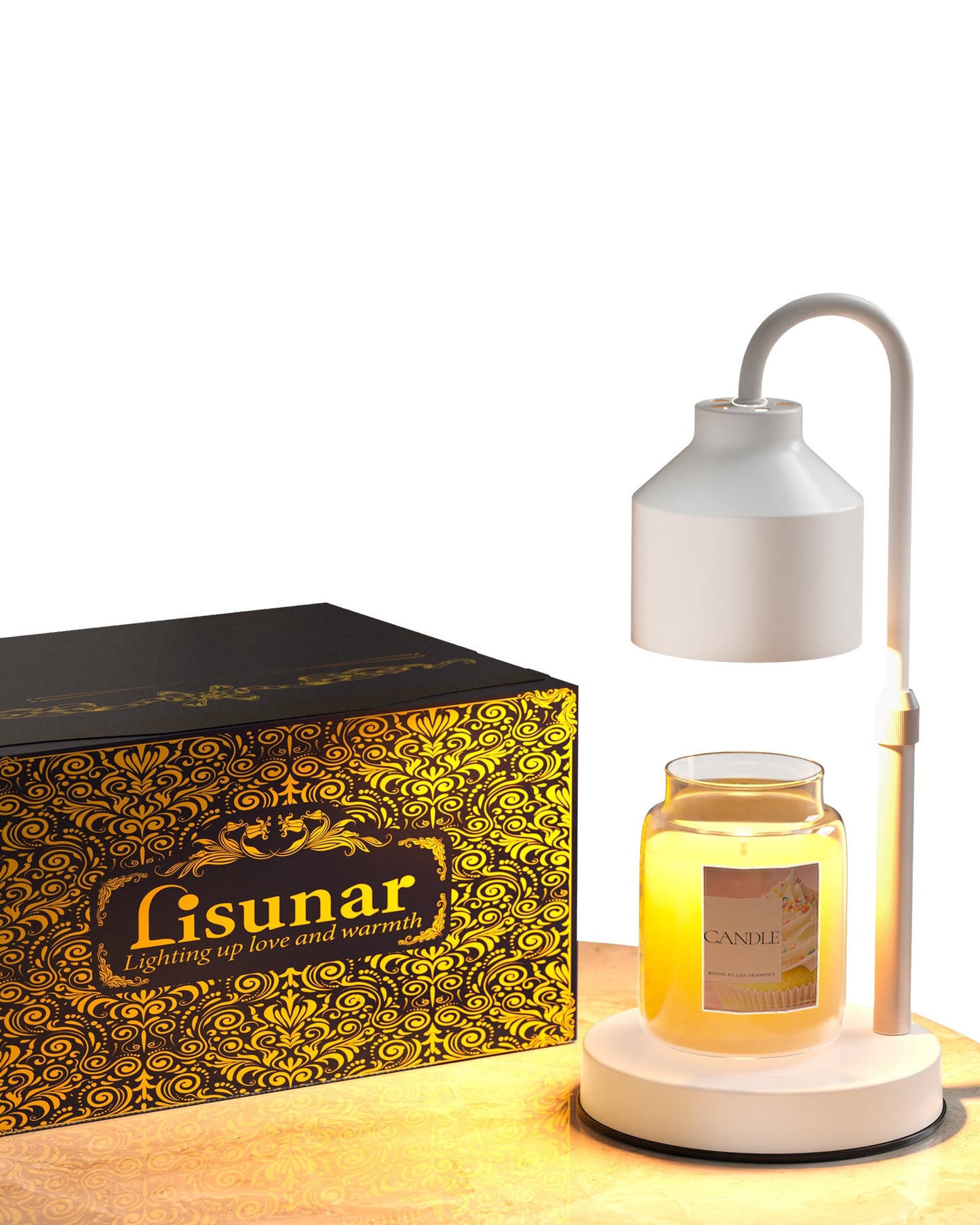 Lisunar white candle warmer product detail
