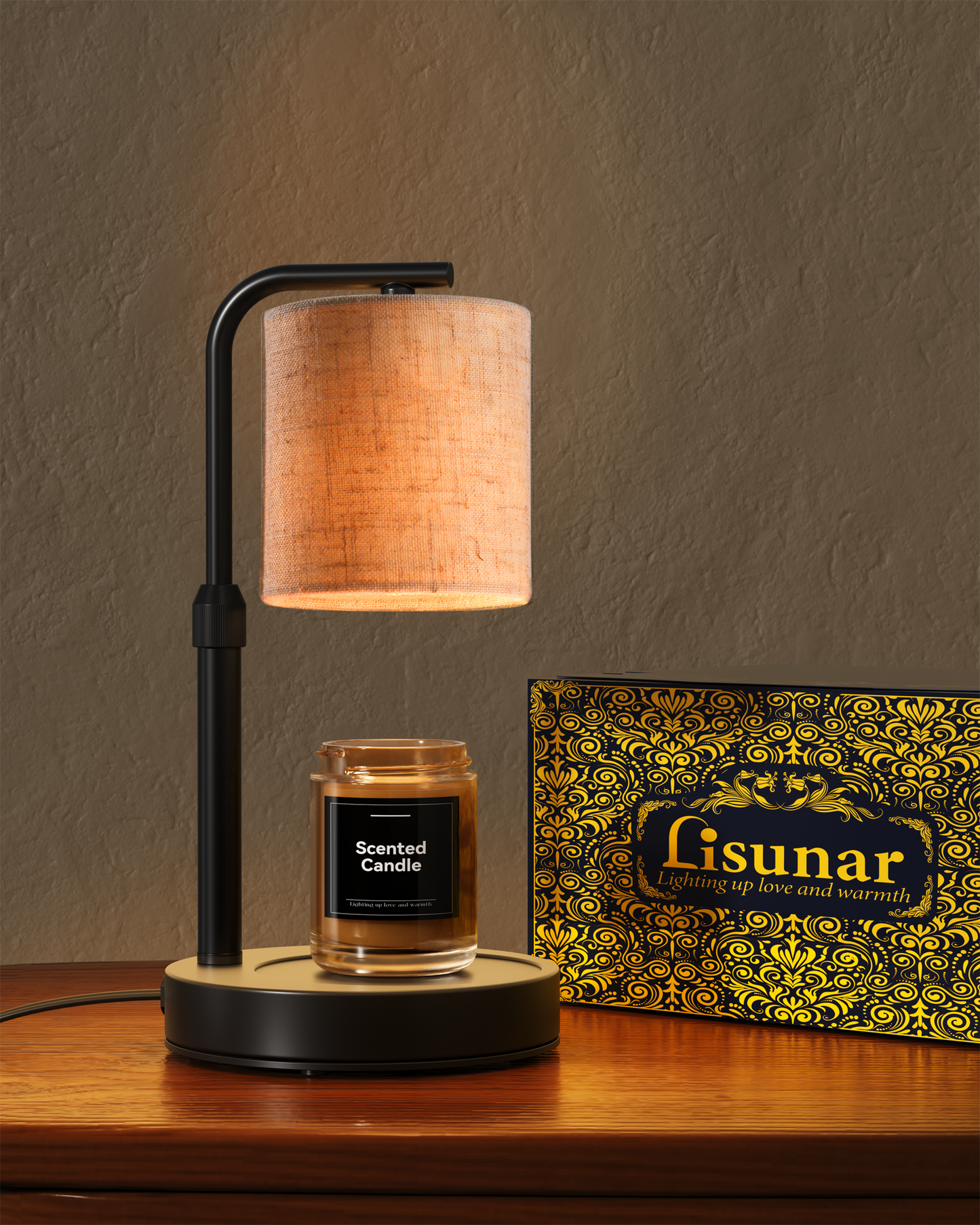 Candle warmer specifications dimensions diagram