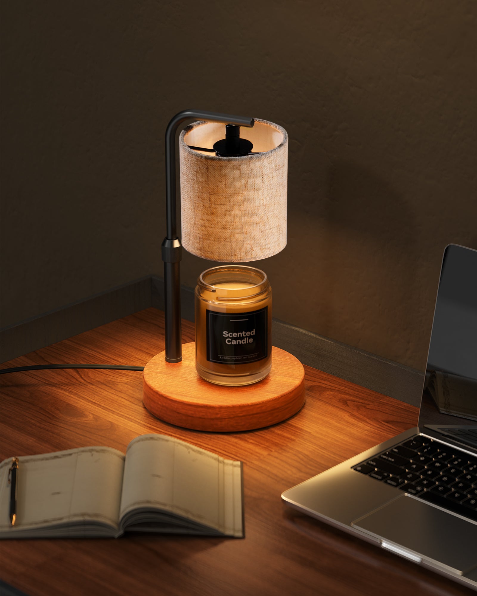 Lisunar candle warmer gift box product shot