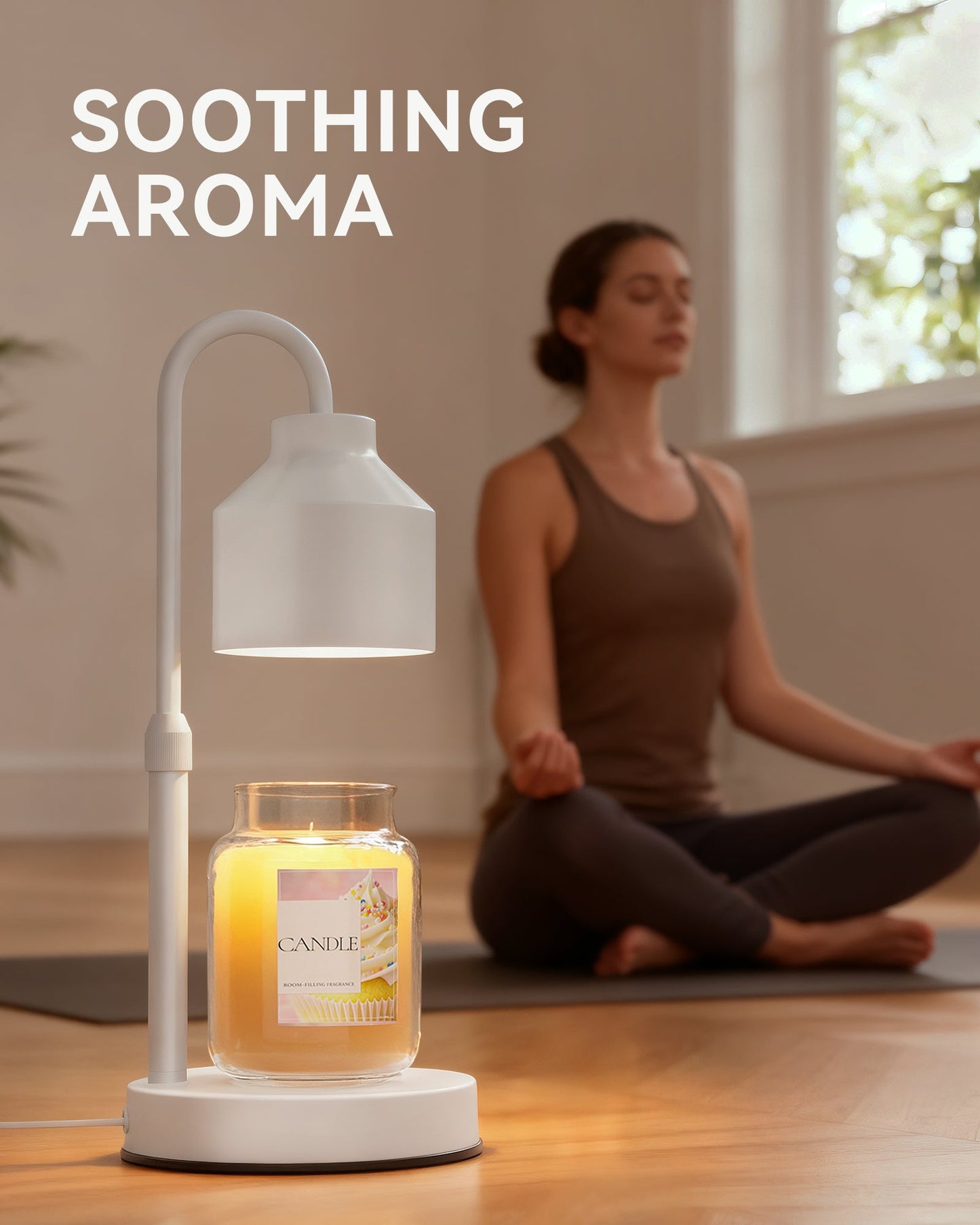 Candle warmer features - no flames no smoke